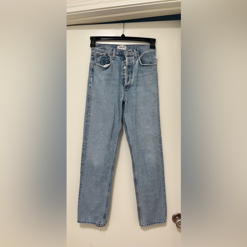 Agolde Light Wash Relaxed Women’s Jeans